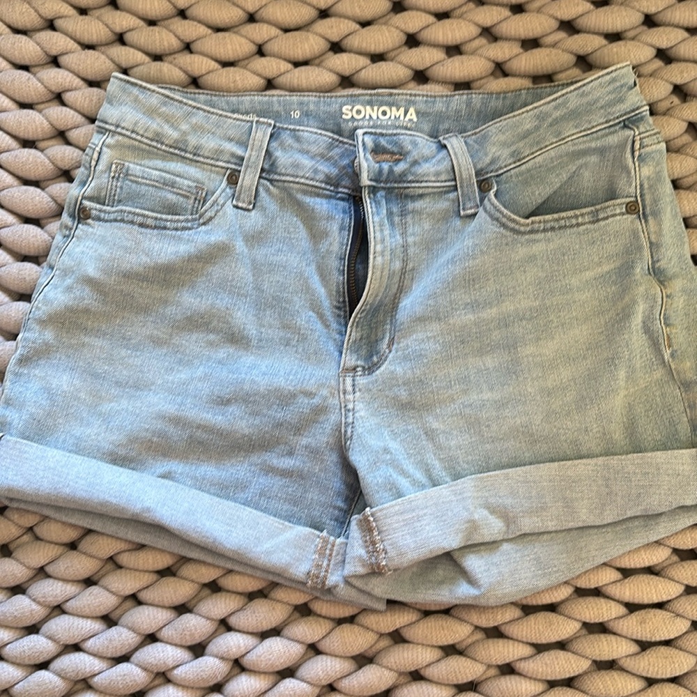 Sonoma light blue denim shorts